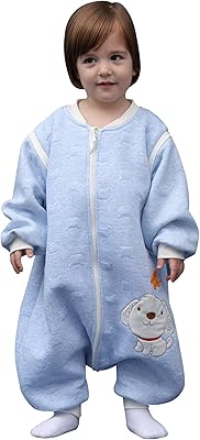 Unisex Cotton Sleeping Bag for Baby, Adorable long sleeve combination, Portable blanket a 0-5T room.. DIAYTAR NIGERIA: Connecting Nigerians with affordable products through our expansive e-commerce platform.