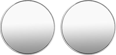 Aluminum blind spot mirror for car driver 2 "2" mid-439.. DIAYTAR NIGERIA brings online shopping to every Nigerian with affordable prices and reliable shipping.