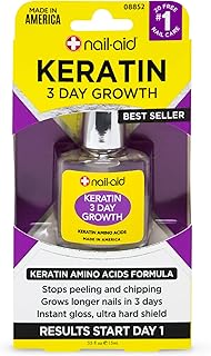 Nail Aid Nails Care with Growth Keratin 3 days, Transparent, 14 ml.. Big savings, small wait times — shop now at DIAYTAR Nigeria.