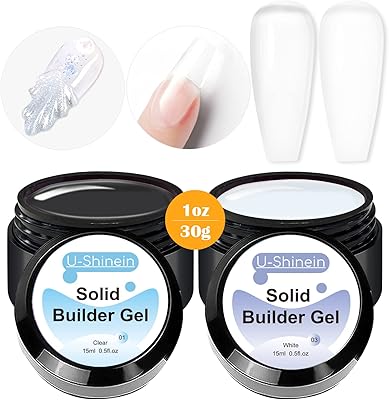 Solid construction gel U-Shinein, 2 solid sculpture gel pieces, non-sticky nail extension gel, nail sculpture gel, nail modeling modeling gel, solid nail construction gel, DIY nail charms gel, 30 ml white light.. Your comprehensive marketplace awaits at DIAYTAR NIGERIA with affordable prices and reliable delivery times.