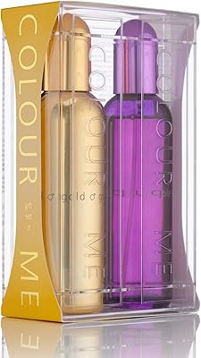 Eau de parfum color me gold home & color me purple, 2 x 100 ml, pack double par milton lloyd.. DIAYTAR NIGERIA provides endless shopping possibilities with affordable prices and prompt delivery service.