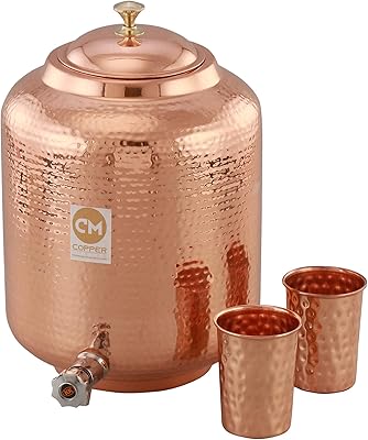 Bol water distributor in hammered copper Copper Master 14 L (Mat-Bol) with 2.. Shop across categories at DIAYTAR NIGERIA with the confidence of affordable prices and delivery within 8 days.