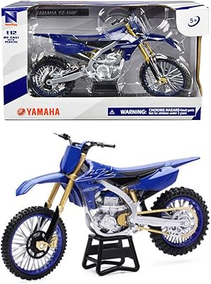 New-ray toys all-terrain Moto Yamaha YZ450F on a scale 1:12, 58313, multicolored.. DIAYTAR NIGERIA: Empowering Nigerians with access to affordable products delivered within 8 days.