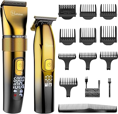 Haticare razor set and professional t -shaped blade for men, tight wireless shaving IPX7 for beard cut (gold).. DIAYTAR NIGERIA makes quality accessible to all with our affordable prices and quick delivery service.
