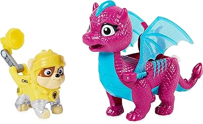 Set of Paw Patrol figurines, Rescue Knights Ripple and Dragon Blaze for children from 3 years old.. Experience budget-friendly shopping at DIAYTAR NIGERIA, Nigeria's premier online marketplace with quick delivery.