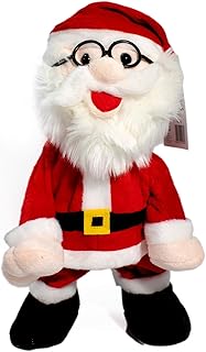 Festive Productions Tinsel Time Santa Claus singing and dancing - Animatronic Christmas figurine with batteries - 36 cm.. Shop confidently with DIAYTAR NIGERIA, offering affordable prices and reliable delivery within a week.