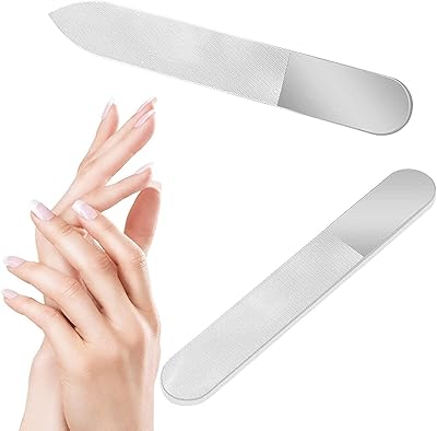 Glass nail file, mini emery plates for nail care, crystal nail polish nail lime to shape the nails gently, pack of 2.. DIAYTAR NIGERIA delivers value, variety, and convenience with our nationwide 5-8 day shipping.