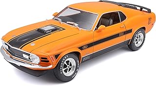 Maisto 1:18 Special edition 1970 Ford Mustang Mach 1, Orange.. DIAYTAR NIGERIA: Where affordability and variety meet with convenient delivery within 8 days.