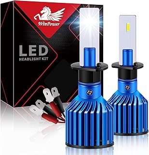 LED Winpower H1 High Luminosity LED lights 10,400 lumens 6,000 k brilliant white, 2 year warranty.. Shop easy, pay less, get it fast — with DIAYTAR Nigeria.