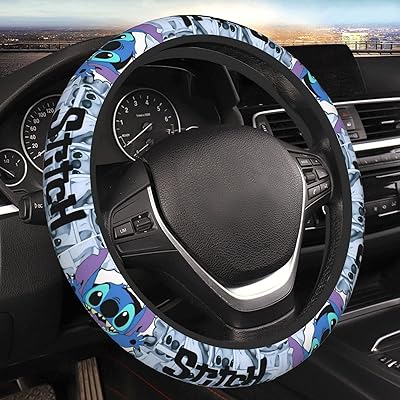 Gearbest Universal Steering wheel cover with cartoon point, 15 inches, car accessories for men and women, steering wheel protector, comfortable protective case for SUV sedan decoration.. Your digital shopping destination, DIAYTAR NIGERIA combines variety with affordability and quick delivery.