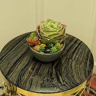 Yatai arrangement of artificial succulents in pots in a plastic pot with artificial plant stones for the house and dining table decoration - Office plants - Accessory.. DIAYTAR NIGERIA brings affordable shopping to your fingertips with reliable delivery in less than 8 days.