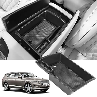 Salusi central console storage tray compatible with the Genesis GV80 accessories storage box from 2021.. Your digital shopping destination, DIAYTAR NIGERIA combines variety with affordability and quick delivery.