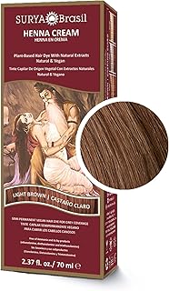Syria Brazil Products Henna Cream, Light Brown, 2.37 FL OZ.. DIAYTAR NIGERIA revolutionizes online shopping with competitive prices and reliable 5-8 day delivery.