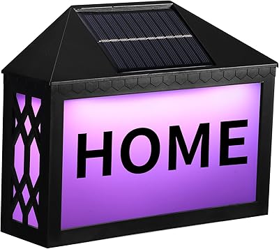 Solar light number of house RVB Light 7 Waterproof changing colors.. DIAYTAR NIGERIA revolutionizes online shopping with competitive prices and reliable 5-8 day delivery.