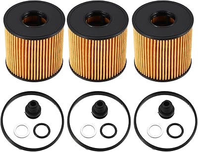 X Auto HOX Engine oil filter 26350-2J000 for Hyundai Elantra 2.0L 2021-2022 Hyundai Sonata 2.0l Hyundai Hybrid 2020-2022 3 Sets.. DIAYTAR NIGERIA: Where every shopping need is met with affordable prices and reliable 5-8 day delivery.