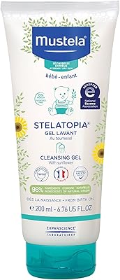 Mustela Stelatopia Gel Cleaning Skins subject to eczema - Face and body cleaner for baby with natural avocado and sunflower oils - without perfume and tears - 200 ml.. Looking for a deal? DIAYTAR Nigeria has thousands waiting for you.