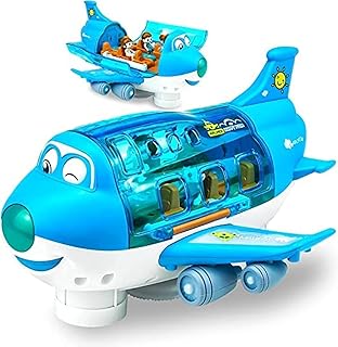 SGTT toys for young children, rotating electric plane with light and music, children's toy gift for children boys and girls aged 3 4 5 6 years and over, blue.. Enjoy the simplicity of shopping with DIAYTAR NIGERIA, offering vast choices delivered in just 5-8 days.