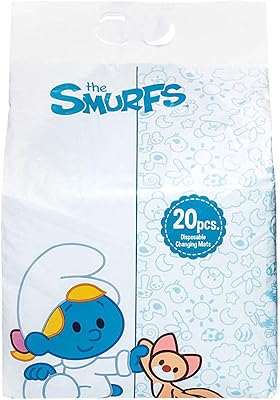 Smurfs disposable changing cushions - Package of 20.. Transform your online shopping experience with DIAYTAR NIGERIA's affordable and diverse marketplace.