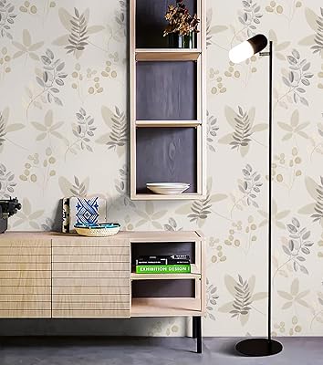 Jinthai Removable and waterproof self-adhesive vinyl wallpaper with floral pattern for living room.. DIAYTAR NIGERIA: Your partner in affordable online shopping with dependable delivery within 8 days.