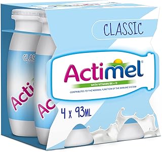Low fat yogurt drink in Actimel Classic fat, 4 cans, 93 ml.. Be part of Nigeria’s most trusted online shopping experience — DIAYTAR Nigeria.