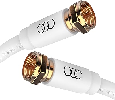 Coaxial triple shielding cable (50 feet) - Coaxial TV cable RG6 Early - Digital video audio with gold -plated males connectors - 50 feet.. Shop smarter with Nigeria's premier e-commerce platform, featuring affordable products delivered nationwide.