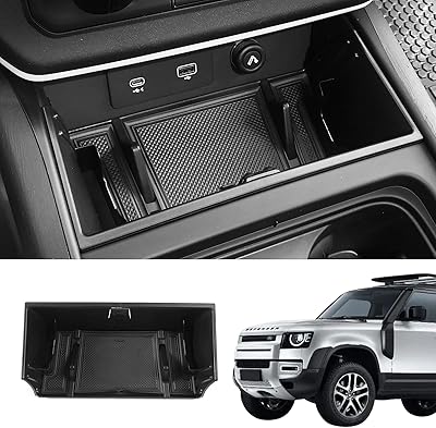 Storage box for organizer of Bomeli central console for Land Rover Defender 2020-2022 Land Rover Defender 90 110 130 (storage box for central console).. Unlock a world of affordable products with DIAYTAR NIGERIA's expansive e-commerce platform.
