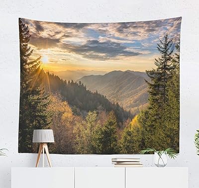 50x60 "Murale Murale De Great Mountain Tennessee For Bedroom and Salon.. DIAYTAR NIGERIA makes online shopping accessible to all with budget-friendly prices and reliable delivery.