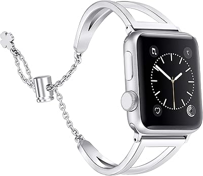 Saybolt bracelet compatible with Apple Watch Band 38 mm 40 mm Iwatch Series 6/5/4/3/2/1, stainless steel bracelet, stainless steel.. DIAYTAR NIGERIA makes quality accessible with our affordable prices and dependable delivery service.