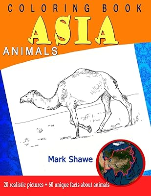 Asian animal coloring book: 20 realistic images + 60 unique facts on animals.. DIAYTAR NIGERIA: Revolutionizing how Nigerians shop with affordable prices and prompt delivery services.