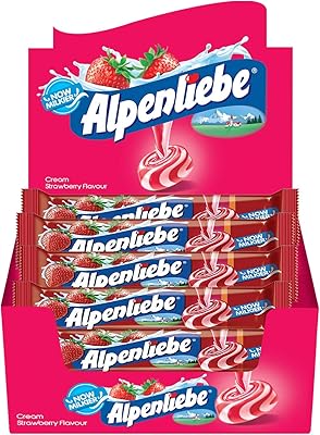 Alpenliebe Gold, package of cream and strawberry candy sticks, 720 g - pack of 20.. Discover a world of affordable shopping with DIAYTAR NIGERIA's vast marketplace delivered to you in days.