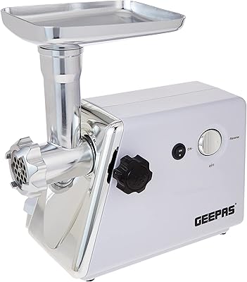 Geepas meat chopper with stainless steel cutting blades - [GMG746].. Nigeria's favorite online shopping platform, DIAYTAR offers unbeatable prices and delivery within a week.