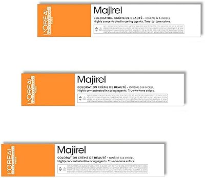 3 x Loreal Majirel Coloring Cream 6.3 Dark Blond.. Shop electronics, clothes, and everything in between on DIAYTAR Nigeria.