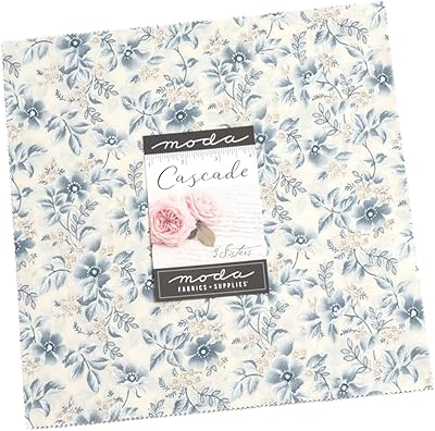 Layer cake® cascade, 42-10 \ "short-pointed fabric squares pre-cut by 3 sisters.. DIAYTAR NIGERIA: Your affordable shopping destination with thousands of products delivered in days.