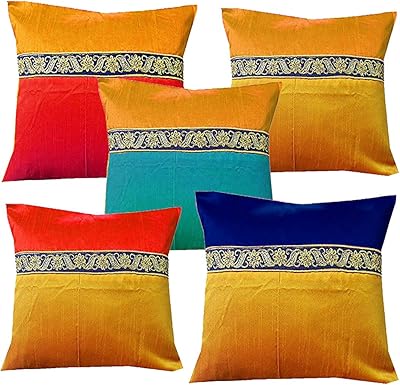 Dobian silk pillowcase pink parrot with lace (16 "x 16", multicolored).. Transform your shopping experience with DIAYTAR NIGERIA's vast product selection delivered at unbeatable prices.