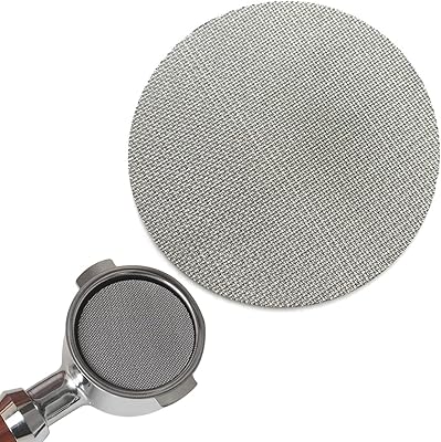 Pocket filter screen with reusable ECV reusable ECV in 316L stainless steel compatible with the espresso machine and the 1.7 mm lower shower holder.. DIAYTAR NIGERIA transforms desires into deliveries with our affordable prices and dependable shipping.