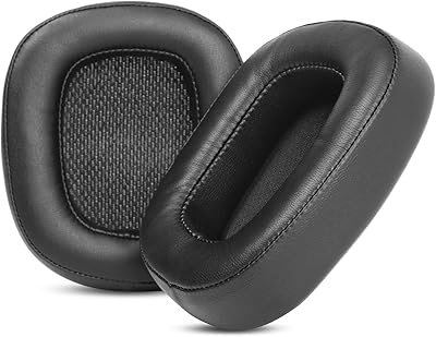 Replacement ear cushions compatible with Logitech wireless games G935 G635 G933 G633 G633 (Synthetic Leather).. Your complete retail destination, DIAYTAR NIGERIA combines extensive variety with prompt delivery.