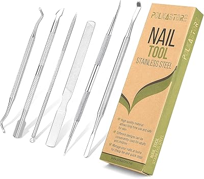 Package of 6 files and embodied niggles, Kit of professional surgical tools for the elimination of incarnated nails, manicure treatment and pedicure under the nail cleaner, correction of pain of the varnish varnish.. Discover endless possibilities with DIAYTAR NIGERIA's comprehensive selection and reliable shipping.