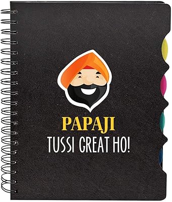 Birthday gifts Theyayacafe for papaji tussi great ho printed carnet format A5 300 pages line.. Shop from Nigeria's largest product selection at DIAYTAR, with budget-friendly prices and swift delivery.