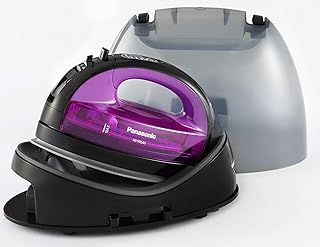 Panasonic wireless steam iron with transport case, 1,550 watts, purple. 'Guarantee of the manufacturer of at least a year', Ni-WL41VTH model.. Big selection, small prices — shop now on DIAYTAR Nigeria.
