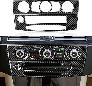 Adhesive sticker for carbon fiber carbon carbon CD panel compatible with BMW E60 2008 2009 2010 accessories (style B).. Shop confidently with DIAYTAR NIGERIA's vast product range and budget-friendly nationwide shipping.