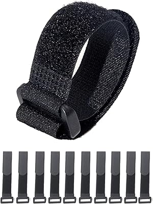 10 pieces of slimming velcro cable strap size 1x8 ", self-adhesive nylon straps with loop, adjustable and reusable attachment straps, wire organizer (1x8").. Your digital shopping destination, DIAYTAR NIGERIA combines variety with affordability and quick delivery.