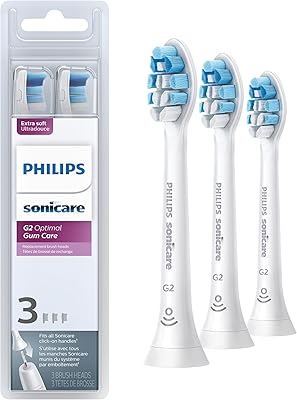 Original toothbrush heads Philips Sonicare G2 Optimal GUM Health, 3 brush heads, white, HX9033/65.. Nigeria's most diverse e-commerce platform delivers quality and affordability to your doorstep in 5-8 days.