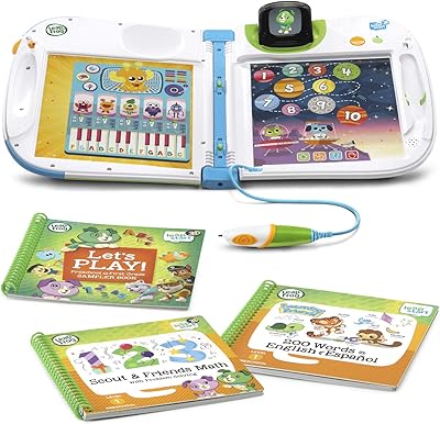 LeapStart 3D Leapfrog interactive learning system and set of two books: friends, scouts and friends learn mathematics.. Your ideal shopping partner, DIAYTAR NIGERIA offers extensive variety with reliable nationwide shipping.