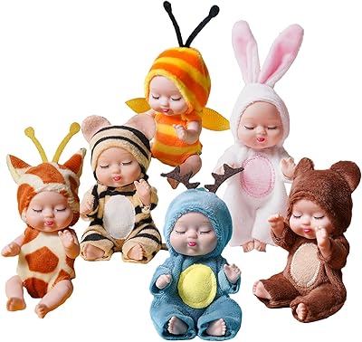 6 cute doll sets including mini-45 inch newborn and clothes.. Order now, relax later — DIAYTAR Nigeria ships in 5 to 8 days.