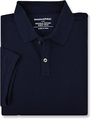 Organic cotton monogram monogram polo shirt regular 797981 from Banana Republic for men.. Shop confidently with DIAYTAR NIGERIA, offering affordable prices and reliable delivery within a week.