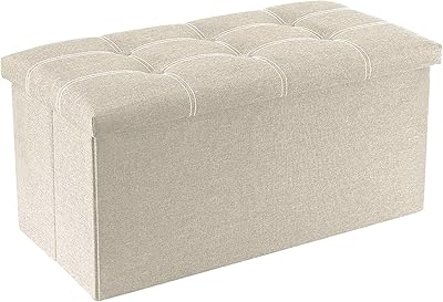 Foldable storage ottoman bench 76 x 38 cm Large long sofa for children.. DIAYTAR NIGERIA delivers affordability and convenience with every purchase, shipped within the week.
