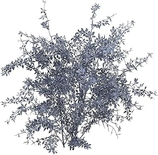 YATAI Artificial flowers spray branches of artificial pink leaves, large silk flowers, false flowers for the house and table vase for wedding festival decoration - 4 (blue) package (blue).. DIAYTAR NIGERIA: Connecting Nigerians with affordable products through our expansive e-commerce platform.