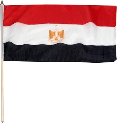 Flag store in the United States Egypt Flag 30 cm x 46 cm.. Shop like never before with DIAYTAR NIGERIA's comprehensive marketplace and budget-friendly shipping.
