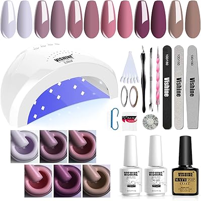 Fishion 48W nail polish kit UV LED lamp.. DIAYTAR NIGERIA brings the marketplace experience online with affordable and reliable delivery service.