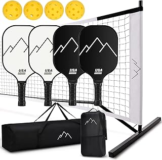 Ptg pickleball set with portable net system with 4 luxury pagaies pickleballs and bag.. From household needs to gadgets, DIAYTAR Nigeria has it all.